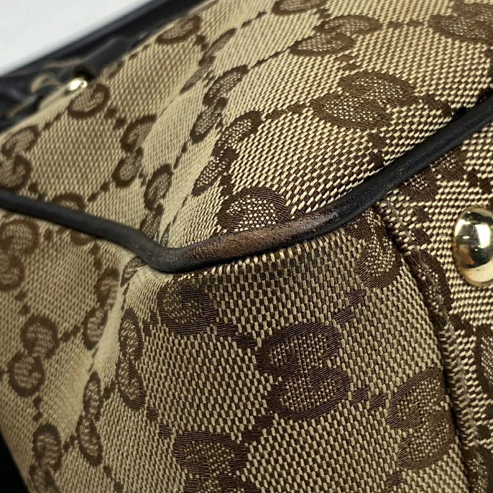 Gucci Gg Pattern Interlocking G Mini Handbag Gg C… - image 3